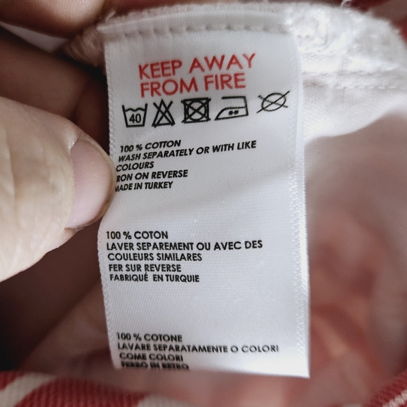 BDG URBAN OUTFITTERS | striped high rise belted wide leg cropped jeans - Picture 7 of 8